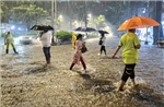 Ấn Độ ban hành cảnh báo đỏ về mưa to tại Mumbai