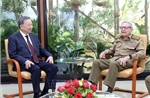 Tổng Bí thư, Chủ tịch nước Tô Lâm chào Lãnh tụ Cách mạng Cuba, Đại tướng Raul Castro