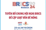 Tuyên bố chung Hội nghị BRICS đề cập loạt vấn đề nóng