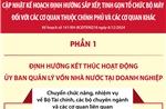 Cập nhật kế hoạch định hướng sắp xếp, tinh gọn tổ chức bộ máy đối với các cơ quan thuộc Chính phủ và các cơ quan khác