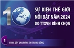 10 sự kiện thế giới nổi bật năm 2024 do TTXVN bình chọn