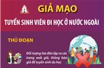 Cảnh báo giả mạo tuyển sinh viên đi du học