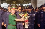 Bình Dương tổ chức lễ tiễn đoàn quân đội quốc tế sau lễ diễu binh lịch sử