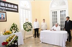 Cộng đồng người Việt, bạn bè Cuba và quốc tế thương tiếc nguyên Chủ tịch nước Trần Đức Lương