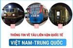Thông tin về tàu liên vận quốc tế Việt Nam - Trung Quốc