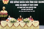 Thông qua nghị quyết về đồ án quy hoạch xây dựng 2 khu công nghiệp ở Bắc Giang