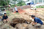 Tuyên Quang xuất hiện hố &#39;tử thần&#39; có đường kính gần 3m