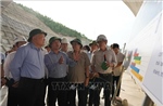 Kiểm tra tiến độ dự án cao tốc Bắc - Nam tại Bình Định