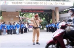 Công an Hà Nội đảm bảo trật tự an toàn giao thông phục vụ kỳ thi vào lớp 10