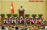 Thông qua Nghị quyết của Quốc hội phê chuẩn danh sách Phó Chủ tịch và Ủy viên Hội đồng bầu cử quốc gia