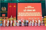 Công bố các quyết định nhân sự Công an thành phố Cần Thơ (mới)
