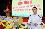 Cử tri tin tưởng bộ máy chính quyền địa phương 2 cấp hoạt động hiệu quả