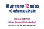 AI Việt vào Top 12 thế giới về nhận dạng văn bản