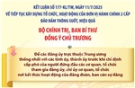 Kết luận 177-KL/TW: Các đảng ủy trực thuộc Trung ương thống nhất với các tỉnh ủy, thành ủy