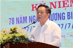 Trưởng ban Tuyên giáo và Dân vận Trung ương làm việc với Ban Thường vụ Tỉnh ủy Nghệ An