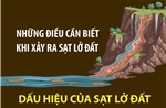 Dấu hiệu của sạt lở đất