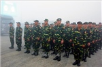 Đón đoàn Quân đội Lào sang tham gia diễu binh, diễu hành dịp Quốc khánh 2/9