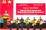 Khen thưởng lực lượng phá thành công hai chuyên án lớn về ma túy