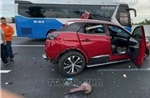 8 tháng, số vụ và số người bị thương do tai nạn giao thông giảm sâu hai con số