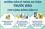 Người dân cần làm gì trước bão để bảo đảm an toàn?