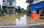 Nước sông Hồng rút chậm, nhiều hộ dân ở Lào Cai bị ảnh hưởng