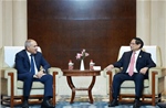 Thủ tướng Phạm Minh Chính gặp Thủ tướng Armenia Nikol Pashinyan tại Thiên Tân