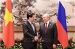 Chủ tịch nước Lương Cường hội kiến Tổng thống Nga Vladimir Putin