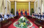 Chủ tịch nước Lương Cường và Toàn quyền Australia Sam Mostyn hội đàm