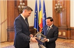 Thúc đẩy quan hệ hữu nghị truyền thống và hợp tác tốt đẹp giữa Việt Nam và Romania