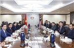 Chủ tịch Quốc hội Trần Thanh Mẫn hội đàm với Chủ tịch Hạ viện Malaysia