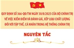 Nguyên tắc kiểm điểm và đánh giá, xếp loại chất lượng đối với tập thể, cá nhân