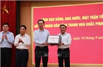 Đồng chí Trần Cẩm Tú thăm,hỗ trợ nhân dân tỉnh Thanh Hóa bị thiệt hại do cơn bão số 10