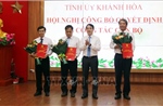 Khánh Hòa: Điều động, bổ nhiệm nhiều cán bộ công chức lãnh đạo, quản lý