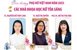 Giải thưởng Phụ nữ Việt Nam năm 2025: Các nhà khoa học nữ tỏa sáng