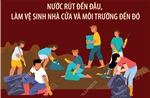 Một số lưu ý khi vệ sinh nhà cửa, dọn dẹp môi trường sau ngập lụt