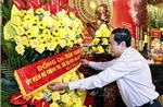 Chủ tịch Quốc hội Trần Thanh Mẫn dâng hương tưởng nhớ Chủ tịch Tôn Đức Thắng