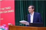 Học viện Chính trị quốc gia Hồ Chí Minh góp ý dự thảo các văn kiện trình Đại hội XIV của Đảng