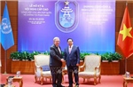 Thủ tướng Phạm Minh Chính hội kiến Tổng Thư ký Liên hợp quốc António Guterres