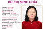 Ủy viên Bộ Chính trị, Bí thư Trung ương Đảng, Bí thư Đảng ủy Mặt trận Tổ quốc, các đoàn thể Trung ương Bùi Thị Minh Hoài