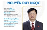 Ủy viên Bộ Chính trị, Bí thư Thành ủy Hà Nội Nguyễn Duy Ngọc