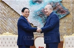 Thủ tướng Phạm Minh Chính hội kiến Tổng thống Algeria
