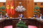 Thủ tướng họp Thường trực Chính phủ về phát triển Đề án Khu thương mại tự do và Trung tâm lọc hoá dầu và năng lượng quốc gia