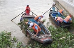 Cần Thơ: Ra quân thu gom rác thải, làm sạch bờ sông, kênh, rạch