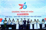 Tuyên dương học sinh, sinh viên tiêu biểu nhân kỷ niệm 76 năm Ngày truyền thống Hội Sinh viên Việt Nam