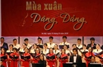 Chương trình nghệ thuật 'Mùa xuân dâng Đảng'