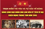 Trọn niềm tin yêu và tự hào về Đảng