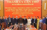Cần Thơ hướng tới hợp tác toàn diện và bền vững với tỉnh Champasak (Lào)