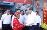 Tổng Bí thư Tô Lâm đến thăm, chúc Tết nhà nghiên cứu Nguyễn Đình Tư