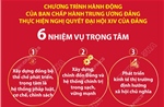6 nhiệm vụ trọng tâm trong Chương trình hành động của BCH Trung ương Đảng