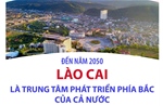 Đến năm 2050, Lào Cai là trung tâm phát triển phía Bắc của cả nước